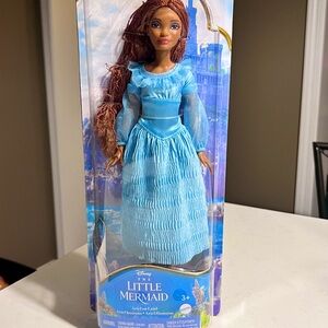 Disney Ariel Doll in Elegant Blue Gown